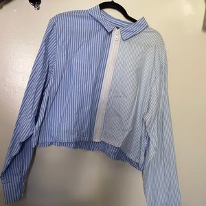 Stripped Long Sleeve Workshirt
